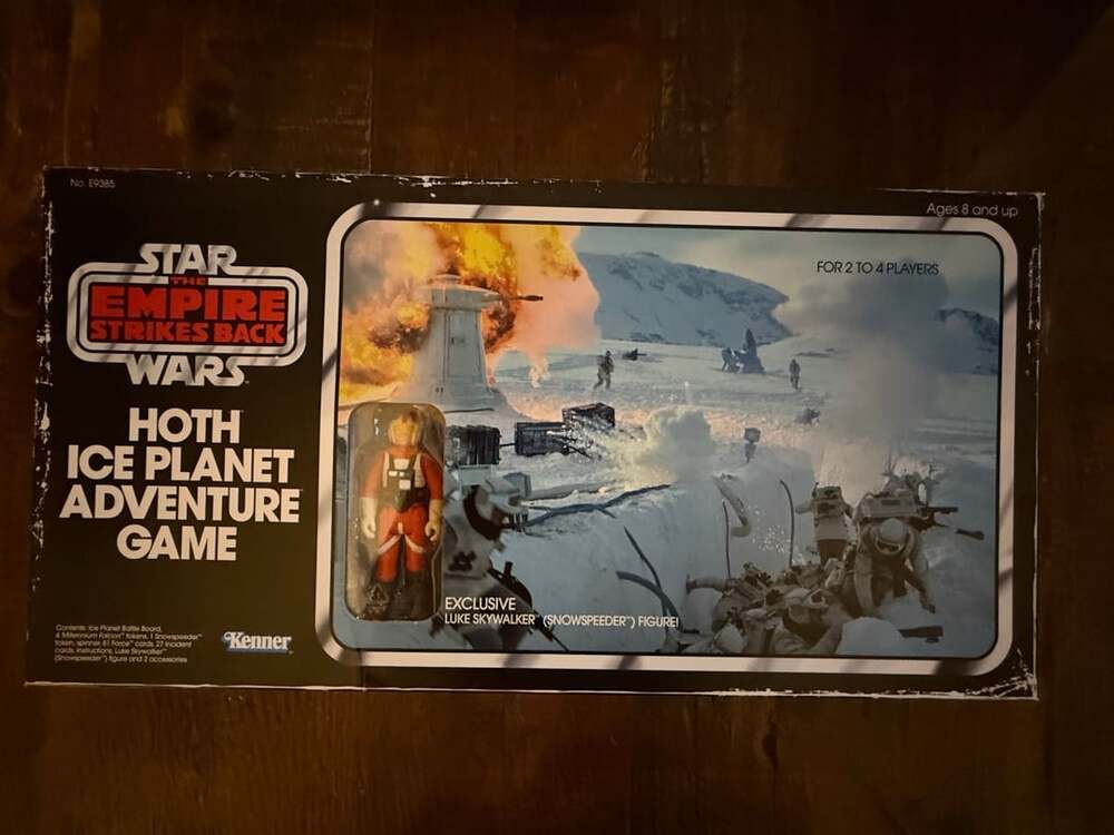 Star Wars Hoth Ice Planet Adventure Board Game